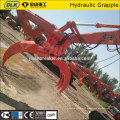 JISAN brand Wood Grapple Hydraulic Excavator Rotating Log Grapple